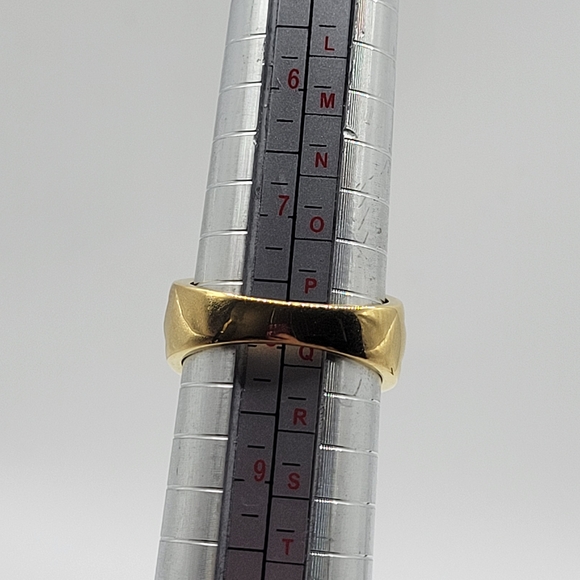 Vintage Sterling silver Vermil C^A Canada Aquamarine Lattice Filigree Ring - Picture 14 of 14